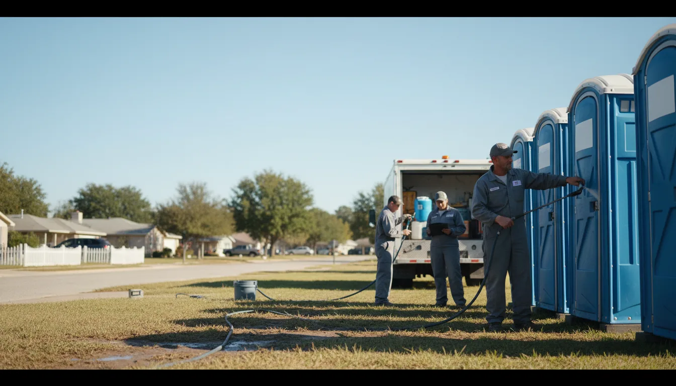 Long-Term Portable Toilet Rental in Trout, LA near me